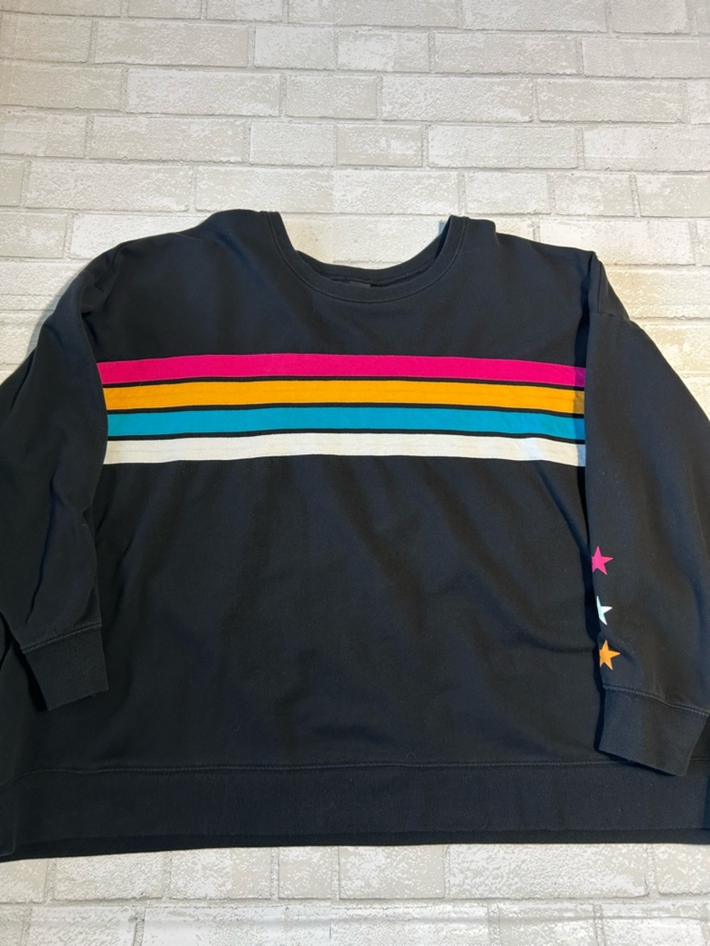 torrid Black Crewneck Sweatshirt